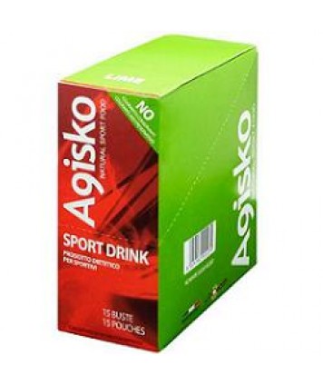 AGISKO SPORT DRINK LIME 15BUSTE