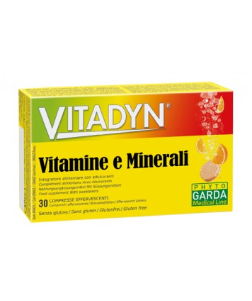 PHYTO GARDA VITADYN MULTIMINERALE E MULTIVITAMINICO 30 COMPRESSE EFFERVESCENTI