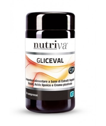 NUTRIVA GLICEVAL 30 COMPRESSE