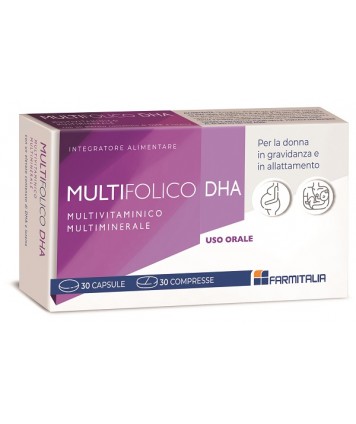 LJ PHARMA MULTIFOLICO DHA 60 COMPRESSE