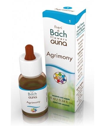 GUNA AGRIMONY 1 FIORI DI BACH GOCCE 10ML  