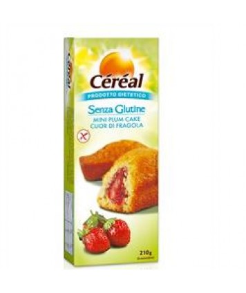 CEREAL MINIPLUMCAKE FRAGOLA 210G