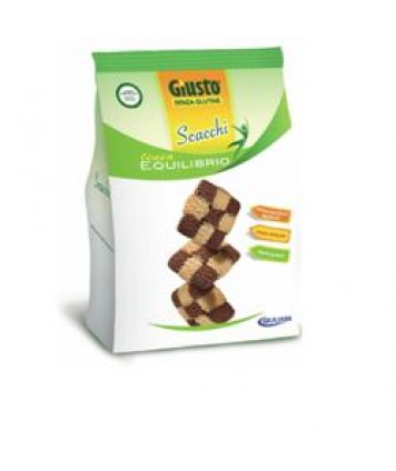 GIUSTO SENZA GLUTINE BISCOTTI SCACCHI 250G