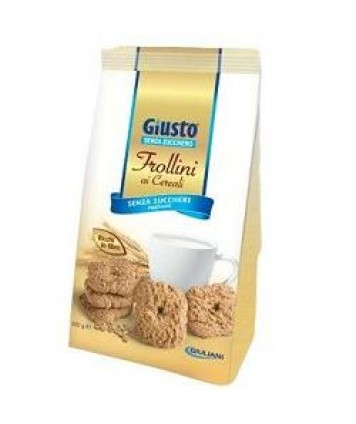 GIUSTO SENZA ZUCCHERO FROLLINI AI CEREALI 350G