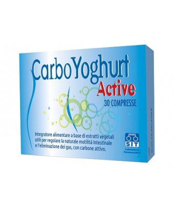 CARBOYOGHURT ACTIVE 30 COMPRESSE 