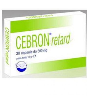 CEBRON RETARD 30CPS 500MG