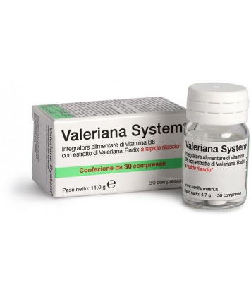 VALERIANA SYSTEM 30 COMPRESSE