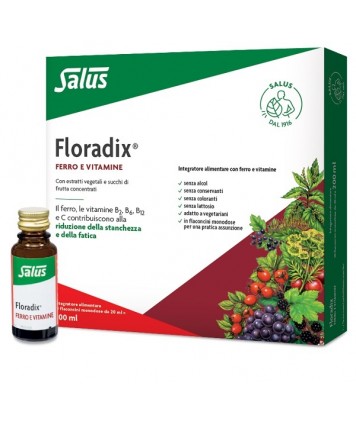 SALUS HAUS FLORADIX 10 FLACONCINI DA 20ML