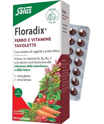 SALUS HAUS FLORADIX 84 TAVOLETTE