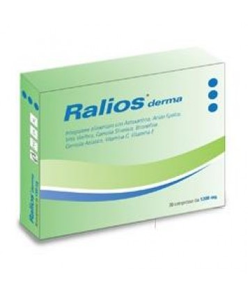 RALIOS DERMA 30 COMPRESSE 1300MG