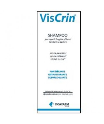 DOAFARM VISCRIN SHAMPOO FORTIFICANTE E RISTRUTTURANTE 200ML