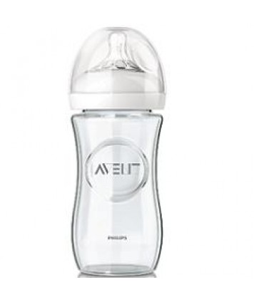 PHILIPS AVENT BIBERON NATURAL VETRO 240ML 