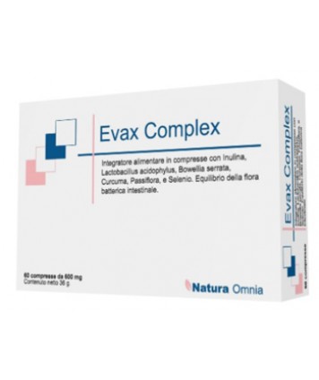 NATURA OMNIA EVAX COMPLEX 60 COMPRESSE 600MG