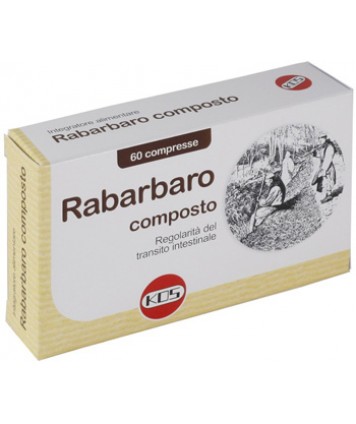 KOS RABARBARO COMPOSTO 60 COMPRESSE 26,4G 