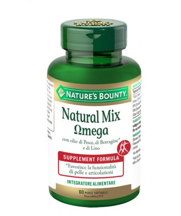 BOUNTY NATURAL MIX OMEGA 60PRL