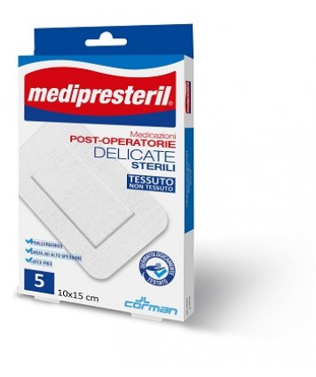 MEDIPRESTERIL P/OP DEL10X15 4P