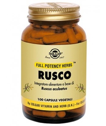 SOLGAR RUSCO MSO 100 CAPSULE VEGETALI 