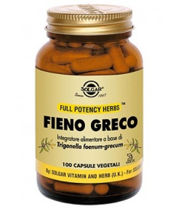 SOLGAR FIENO GRECO MSO 100 CAPSULE 