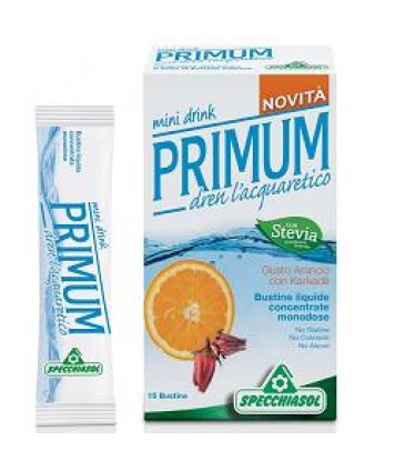 SPECCHIASOL PRIMUM DREN MINIDRINK GUSTO ARANCIO 15 BUSTINE