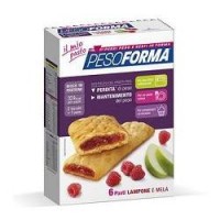 PESOFORMA BISCOTTI LAMPONI E MELA 12P