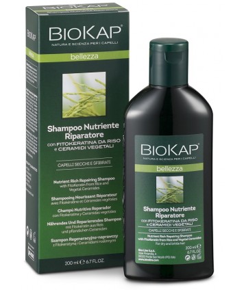 BIOS LINE BIOKAP SHAMPOO NUTRIENTE E RIPARATORE 200ML