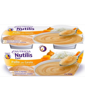 NUTILIS PASTI POLLO CON CAROTE 2X300G