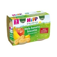 HIPP BIO OMO MEL/BAN/BISC 2X125G
