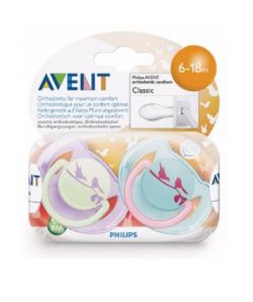 AVENT  SUCCH DEC SIL 2P 6/18M