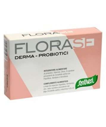 SANTIVERI FLORASE DERMA 40 CAPSULE