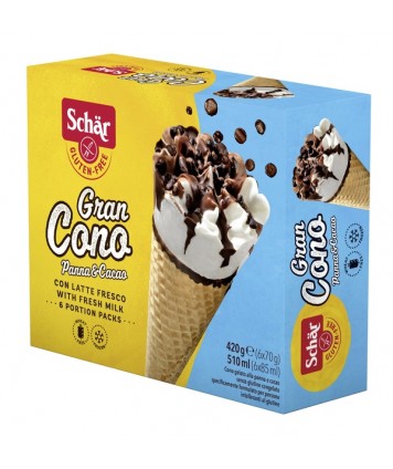 SCHAR GRANCONO PANNA E CACAO SURGELATO