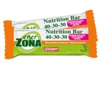 ENERZONA NUTRITION GUSTO CIOCCOLATO FONDENTE E ARANCIA 1 BARRETTA