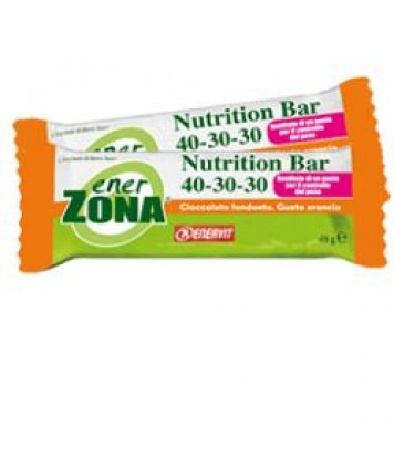 ENERZONA NUTRITION GUSTO CIOCCOLATO FONDENTE E ARANCIA 1 BARRETTA