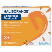 EUROSPITAL HALIBORANGE 30 COMPRESSE MASTICABILI