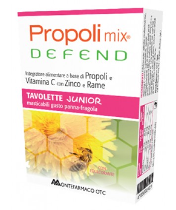 MONTEFARMACO PROPOLI MIX DEFEND JUNIOR 45 TAVOLETTE