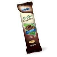 GIUSTO SENZA ZUCCHERO CIOCCOLATO CON STEVIA CREMINO AL 35G