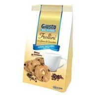 GIUSTO SENZA ZUCCHERO FROLLINI CON GOCCE DI CIOCCOLATO 350G