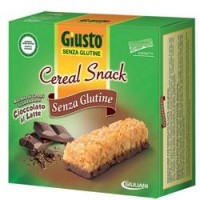 GIUSTO SENZA GLUTINE CEREAL SNACK CIOCCOLATO AL LATTE 150G