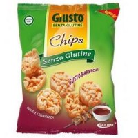 GIUSTO SENZA GLUTINE CHIPS BARBECUE 30G