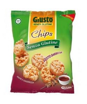 GIUSTO SENZA GLUTINE CHIPS BARBECUE 30G