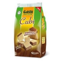 GIUSTO SENZA GLUTINE CUBI' WAFER AL CACAO 175G