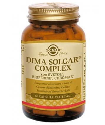 SOLGAR DIMA COMPLEX 60 CAPSULE VEGETALI 