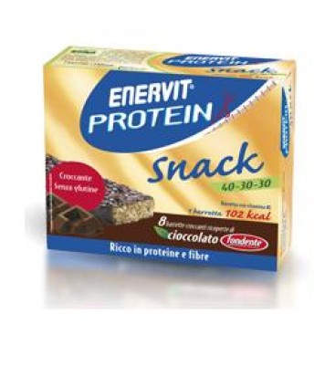 ENERVIT PROTEIN SNACK SOJA/CIOCCOLATO FONDENTE 8X25