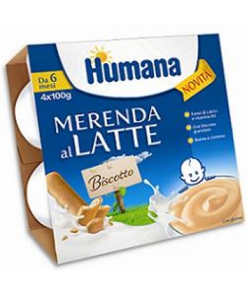 HUMANA MERENDA BISC 4X100G