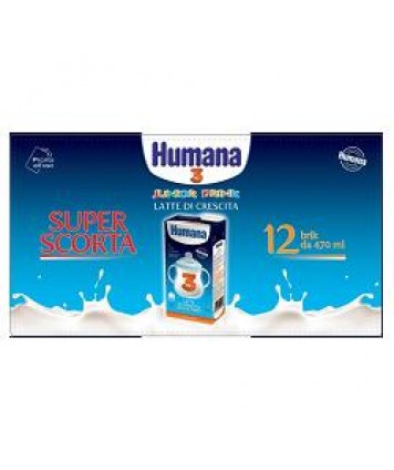 HUMANA,3 JD SCORTA LIQ 12PZ