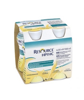 RESOURCE HP HC VANIG 200ML 4PZ