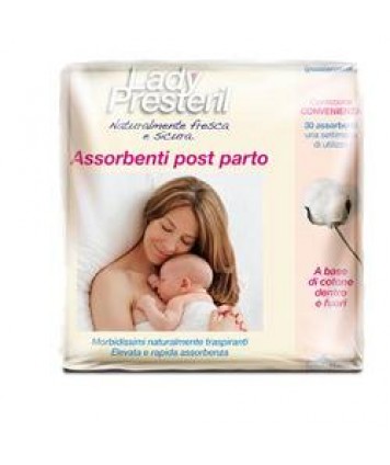 PRESTERIL-LADY POSTPARTO 30PZ