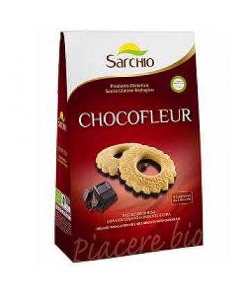 SARCHIO BISC CHOCOFLEUR 120G