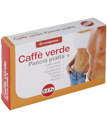 KOS CAFFE' VERDE PANCIAPIATTA 60 COMPRESSE