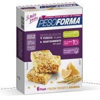 PESOFORMA BARRETTE CEREALI E ARANCIA 6PZ