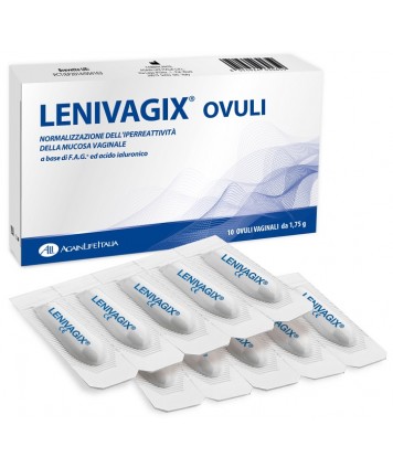 LENIVAGIX 10OV VAGINALI